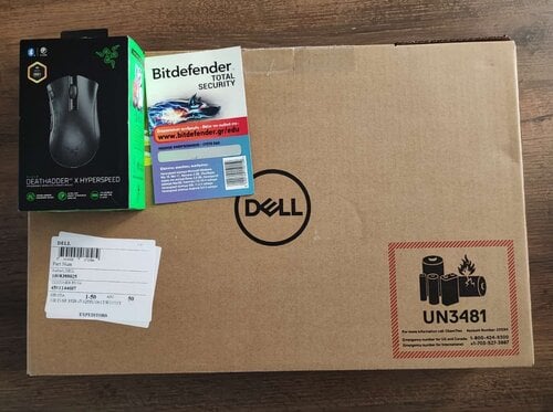 Περισσότερες πληροφορίες για "Laptop Dell Inspiron 3520 i7 + Razer Deathadder V2 (Σφραγισμένα)"