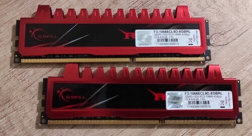 Περισσότερες πληροφορίες για "G.Skill F3-10666CL9D-8GBRL DDR3 1333MHz PC3-10666 2 x 4GB"