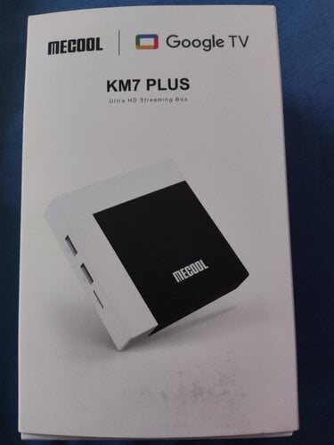 Περισσότερες πληροφορίες για "Km7 plus Google tv box"