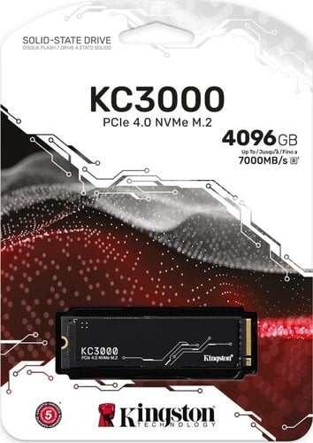 Περισσότερες πληροφορίες για "Kingston KC3000 SSD 4.1TB M.2 NVMe PCI Express 4.0"