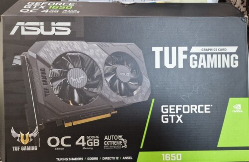 Περισσότερες πληροφορίες για "ASUS TUF Gaming GeForce GTX 1650 SUPER OC Edition"