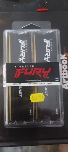 Περισσότερες πληροφορίες για "Kingston Technology FURY Beast (32 GB/DDR5)2×16"