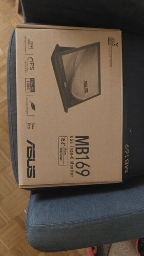Περισσότερες πληροφορίες για "💻 ASUS MB169 USB-C Φορητή Οθόνη 15.6" Full HD IPS – 140€"