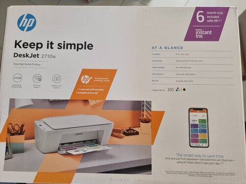 Περισσότερες πληροφορίες για "Εκτυπωτής HP Deskjet 2710e ολοκαίνουριος στη συσκευασία του"
