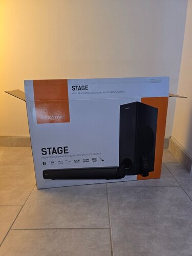 Περισσότερες πληροφορίες για "Ηχομπαρα Creative stage V2"