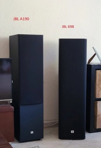Περισσότερες πληροφορίες για "JBL A190"