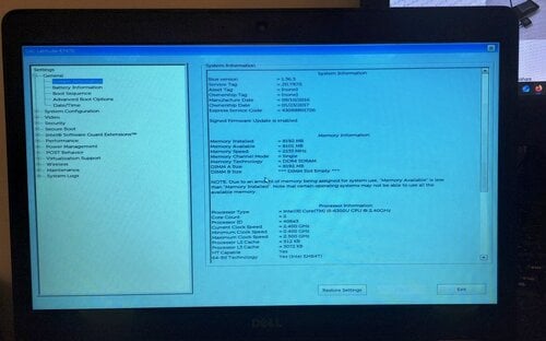 Περισσότερες πληροφορίες για "Dell Latitude E7470  14" (Core i5-6300U"