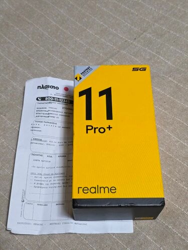 Περισσότερες πληροφορίες για "Realme 11 pro+ plus 12/512 Black"