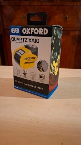 Περισσότερες πληροφορίες για "Oxford Quartz XA10 Alarm Disk Lock"