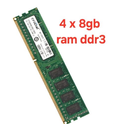 Περισσότερες πληροφορίες για "4 x 8gb ram ddr3 όλες μαζί ή και ξεχωριστά"