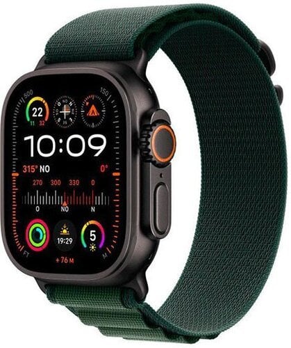 Περισσότερες πληροφορίες για "Green Alpine Loop Apple Watch Ultra 2 Black Medal"