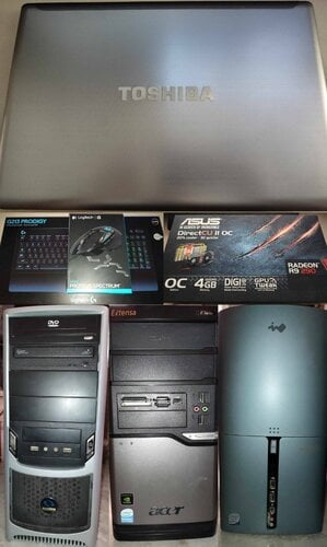 Περισσότερες πληροφορίες για "4x PCs & Logitech Keyboard G213/Mouse G502"