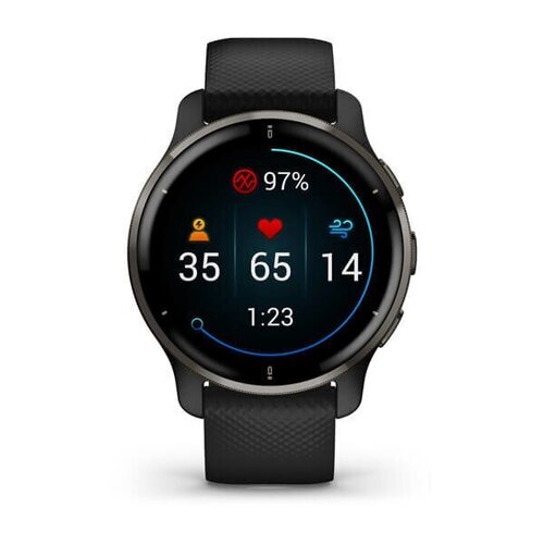 Περισσότερες πληροφορίες για "Garmin Venu 2 Plus (43mm/Μαύρο/Ενισχυμένο πολυμερές από ανθρακονήματα (CFRP))"
