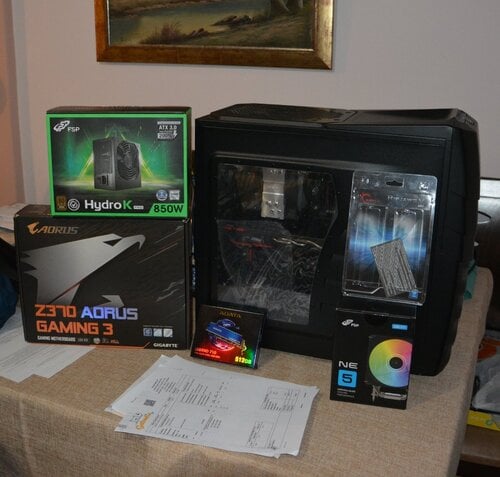 Περισσότερες πληροφορίες για "Gaming PC με i5-9600K, GTX 1070 και καινούργια τα: τροφοδοτικό 850W, RAM 16GB και ψύκτρα"