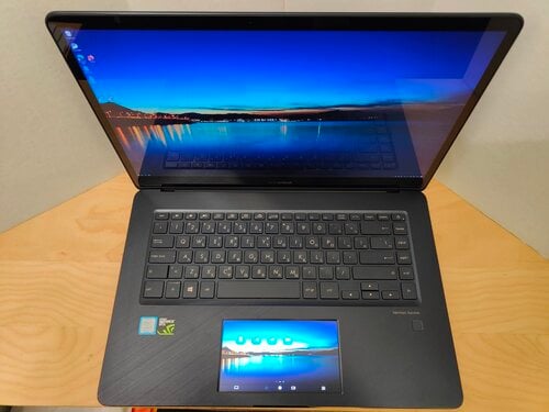 Περισσότερες πληροφορίες για "Asus Zenbook Pro 15 i7 4K 1050GTX με καινούργια μπαταρία"