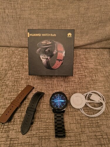 Περισσότερες πληροφορίες για "Huawei Watch Buds Black + extra λουράκι + bracelet"