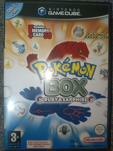 Περισσότερες πληροφορίες για "Pokemon Box GameCube Limited edition PAL"
