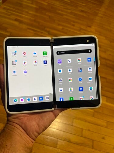 Περισσότερες πληροφορίες για "Microsoft Surface Duo (Άσπρο/128 GB)"