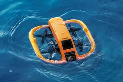 To HoverAir Aqua είναι ένα αυτόνομο αδιάβροχο drone για λήψεις στο νερό