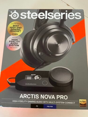 Περισσότερες πληροφορίες για "Steelseries Arctis Nova Pro - PC / Playstation 4/5     (Wired Edition) - Gaming Headset"