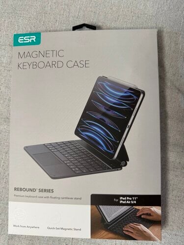 Περισσότερες πληροφορίες για "ESR MAGNETIC KEYBOARD CASE"
