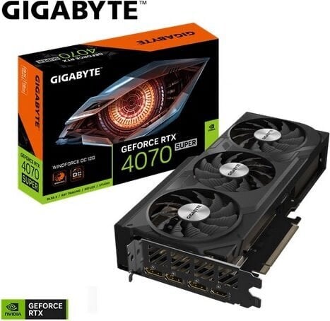 Περισσότερες πληροφορίες για "GIGABYTE GeForce RTX 4070 SUPER WINDFORCE 12G"