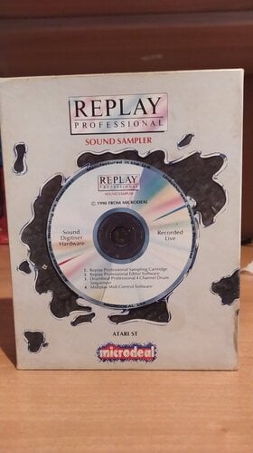 Περισσότερες πληροφορίες για "ATARI ST - REPLAY Professional Sound Sampler"