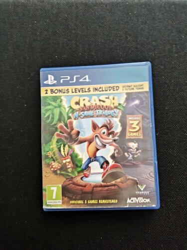 Περισσότερες πληροφορίες για "Crash bandicoot trilogy ps4"