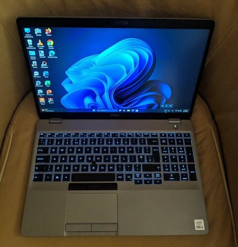 Dell Latitude 5510, 15.6", i5 10210U,16GB Ram, 512GΒ SSD, HDMI, DP, WebCam, Full HD, Win.11Pro.
