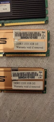Περισσότερες πληροφορίες για "Μνήμες ram DDR3"