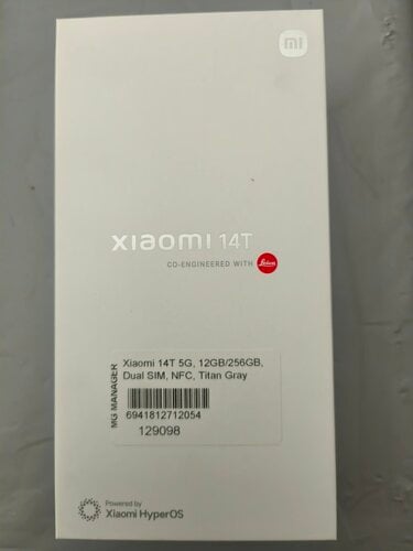 Περισσότερες πληροφορίες για "Xiaomi 14T (Γκρι/256 GB)"