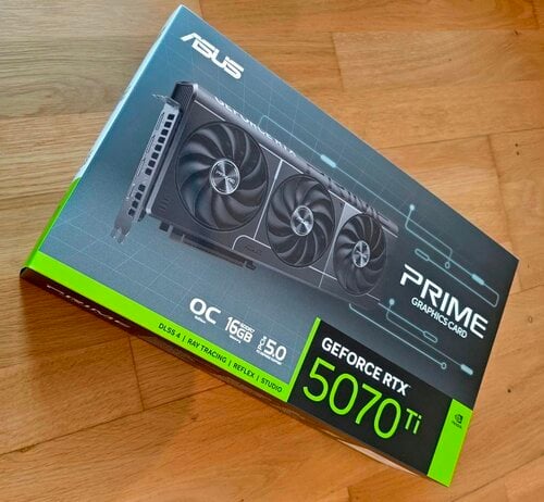 Περισσότερες πληροφορίες για "Asus RTX 5070ti Prime OC"