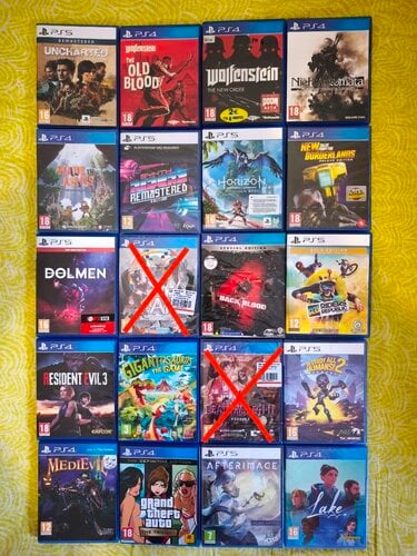 Περισσότερες πληροφορίες για "Ps4/Ps5 Games - Σφραγισμένα/Μεταχειρισμένα"