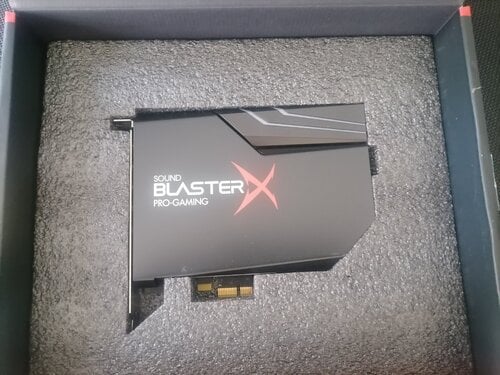 Περισσότερες πληροφορίες για "Creative Sound BlasterX AE-5 Plus"