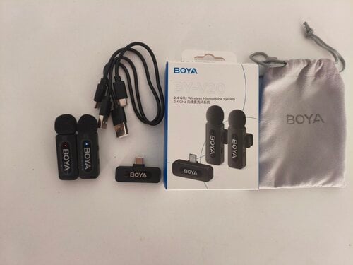 Περισσότερες πληροφορίες για "Boya BY-V20 Type-C Ασύρματο Μικρόφωνο Πέτου, Clip On"