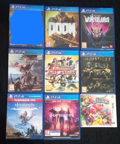 Περισσότερες πληροφορίες για "PS4 games + Super smash bros 3DS"