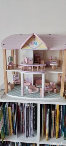 Περισσότερες πληροφορίες για "Zita Toys Ξύλινο Κουκλόσπιτο Με Μικρά Έπιπλα"