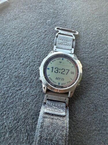 Περισσότερες πληροφορίες για "Garmin fenix 7X (51mm/Γκρι/Μέταλο, Πολυμερές)"