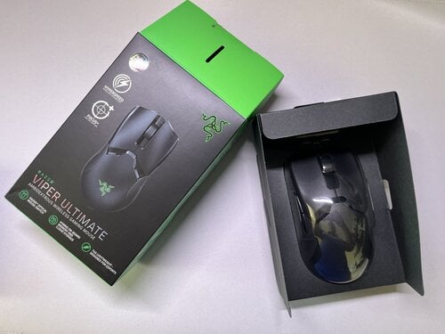 Περισσότερες πληροφορίες για "Razer Viper Ultimate wireless (20000 dpi, 74gr)"