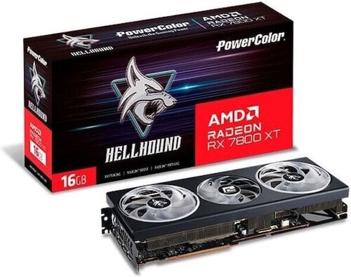 Περισσότερες πληροφορίες για "PowerColor Hellhound RX 7800 XT 16G-L/OC"