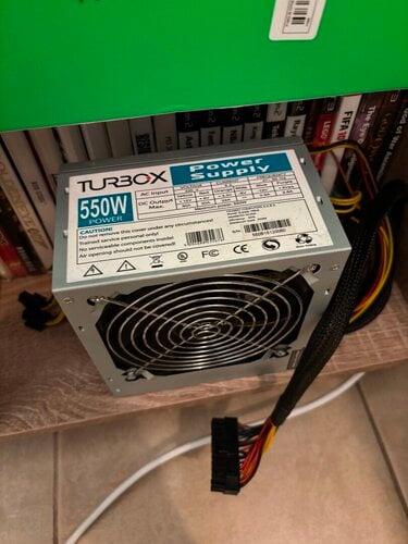 Περισσότερες πληροφορίες για "PSU 550w turbo x"