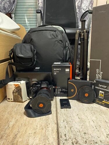 Περισσότερες πληροφορίες για "Sony A7RV 24-70 GM II Gitzo Tripod Peter McKinnon Helix  2-5 VNDPL Peak Design Capture Clip"