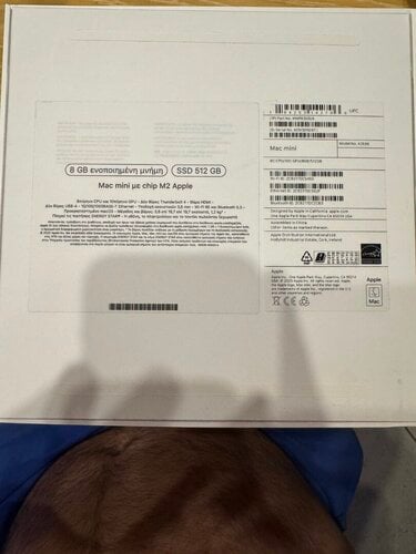Περισσότερες πληροφορίες για "Mac Mini M2 8GB Ram 512 SSD. Συζητήσιμες και ανταλλαγές!"