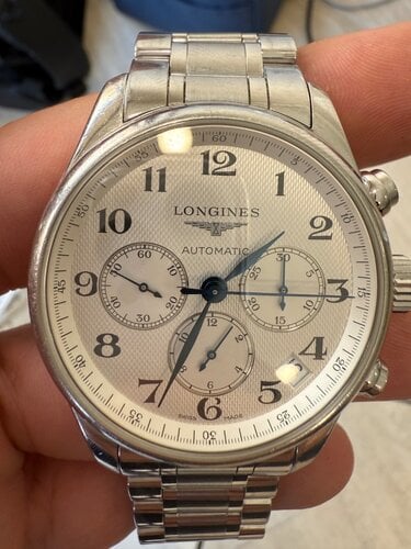 Περισσότερες πληροφορίες για "Longines master collection chronograph"