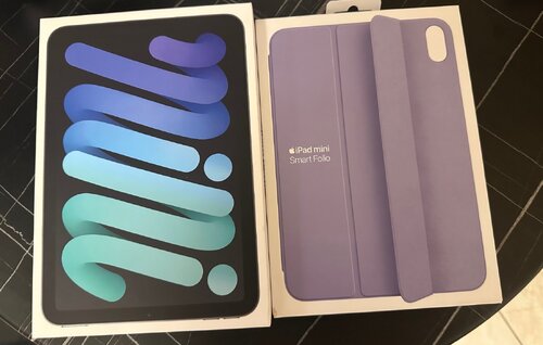 Περισσότερες πληροφορίες για "iPad mini 7th Gen (2024) 256GB WiFi + Γνήσια Θήκη Apple 💜"