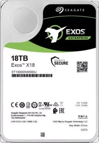 Περισσότερες πληροφορίες για "Seagate Exos X18 18TB"