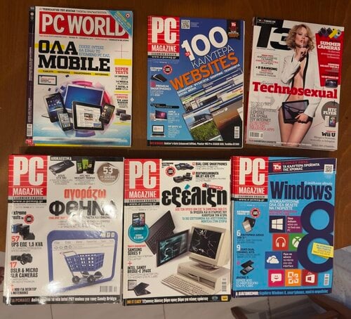 Περισσότερες πληροφορίες για "Περιοδικό PC Magazine"