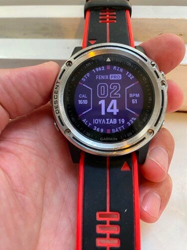 Περισσότερες πληροφορίες για "Garmin descent Mk1"