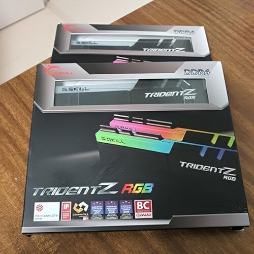 Περισσότερες πληροφορίες για "G.Skill TridentZ RGB 32GB (2x16GB) DDR4 4000 MHz Ram"