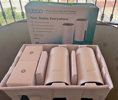Περισσότερες πληροφορίες για "TP-LINK DECO M4  ΜΟΝΟ-ΔΙΠΛΟ & ΤΡΙΠΛΟ ΚΙΤ MESH WI-FI 5 SYSTEM ROUTER ACCES POINT- EXTENDER- REPEATER"